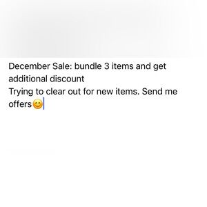 December sale